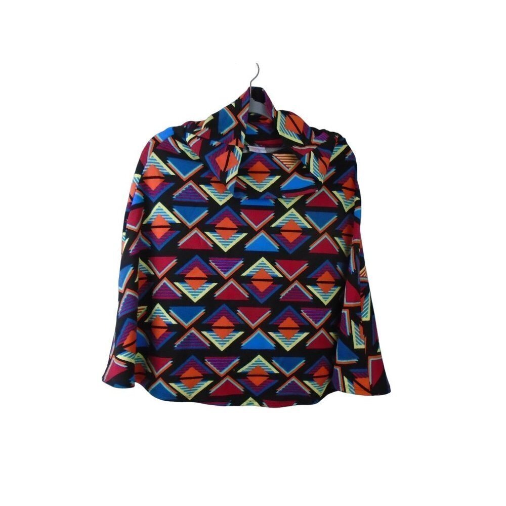 Lularoe Abstract Geometric Square Triangle Print … - image 1